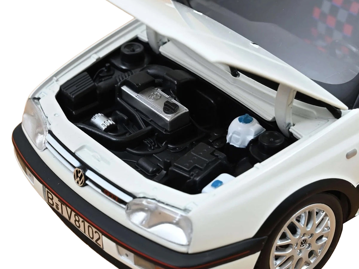 1996 Volkswagen Golf GTI Candy White "20 Years Anniversary Edition" 1/18 Diecast Model Car