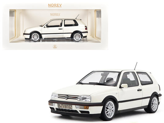 1996 Volkswagen Golf GTI Candy White "20 Years Anniversary Edition" 1/18 Diecast Model Car