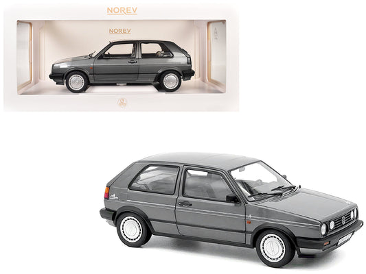 1989 Volkswagen Golf Champion Gray Metallic 1/18 Diecast Model Car