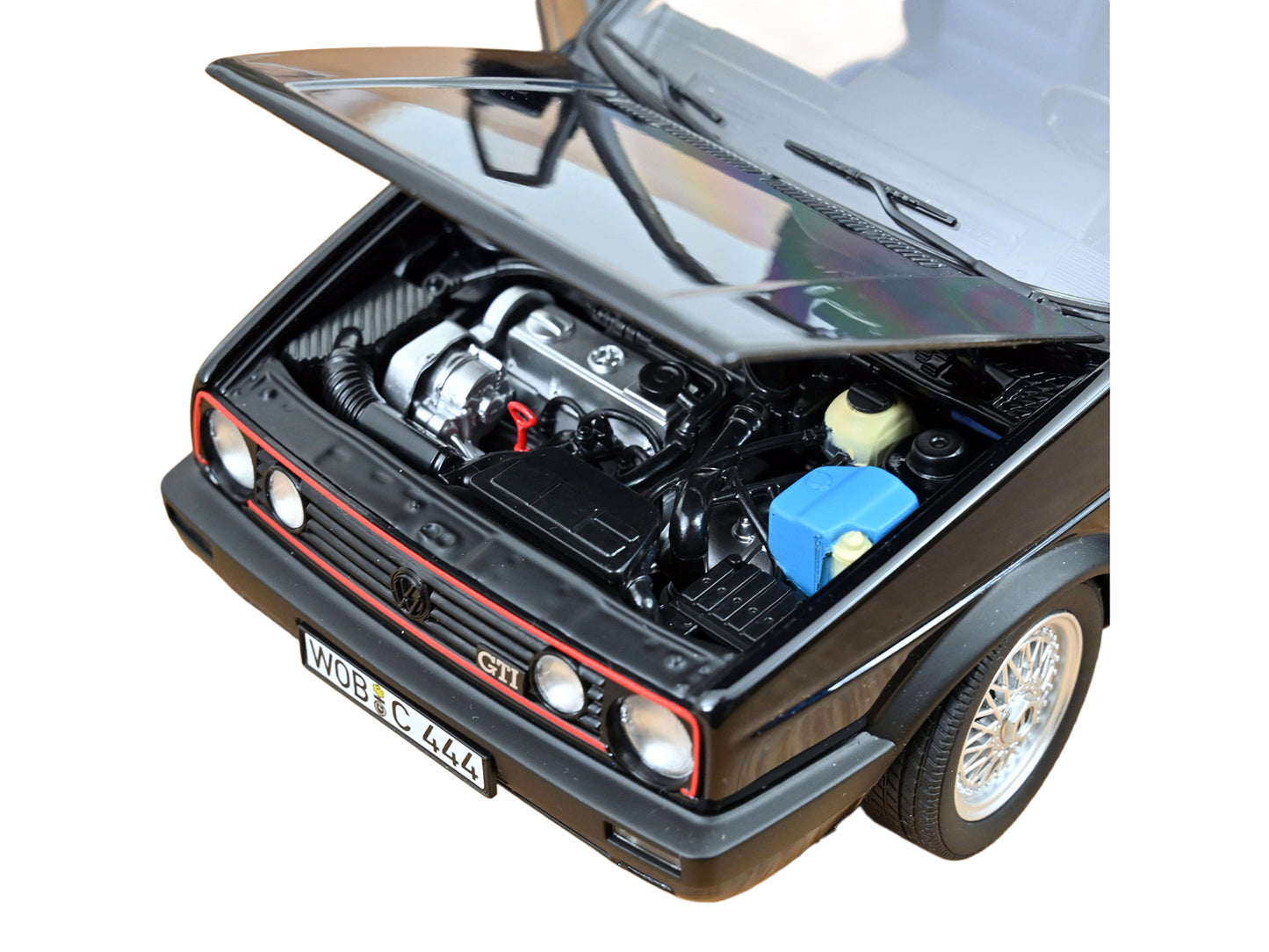1991 Volkswagen Golf GTI Edition Blue Moonlight Blue Metallic 1/18 Diecast Model Car
