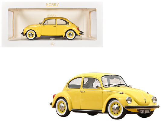 1973 Volkswagen 1303 Beetle Pastel Yellow 1/18 Diecast Model Car