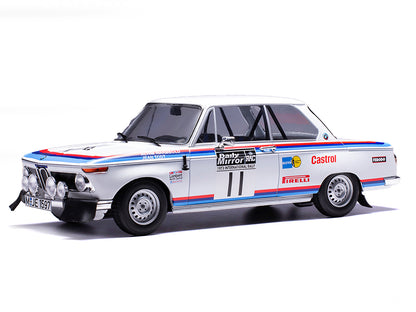 BMW 2002 #11 Achim Warmbold - Jean Todt "RAC Rally" (1973) 1/18 Diecast Model Car