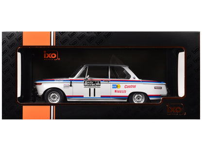 BMW 2002 #11 Achim Warmbold - Jean Todt "RAC Rally" (1973) 1/18 Diecast Model Car