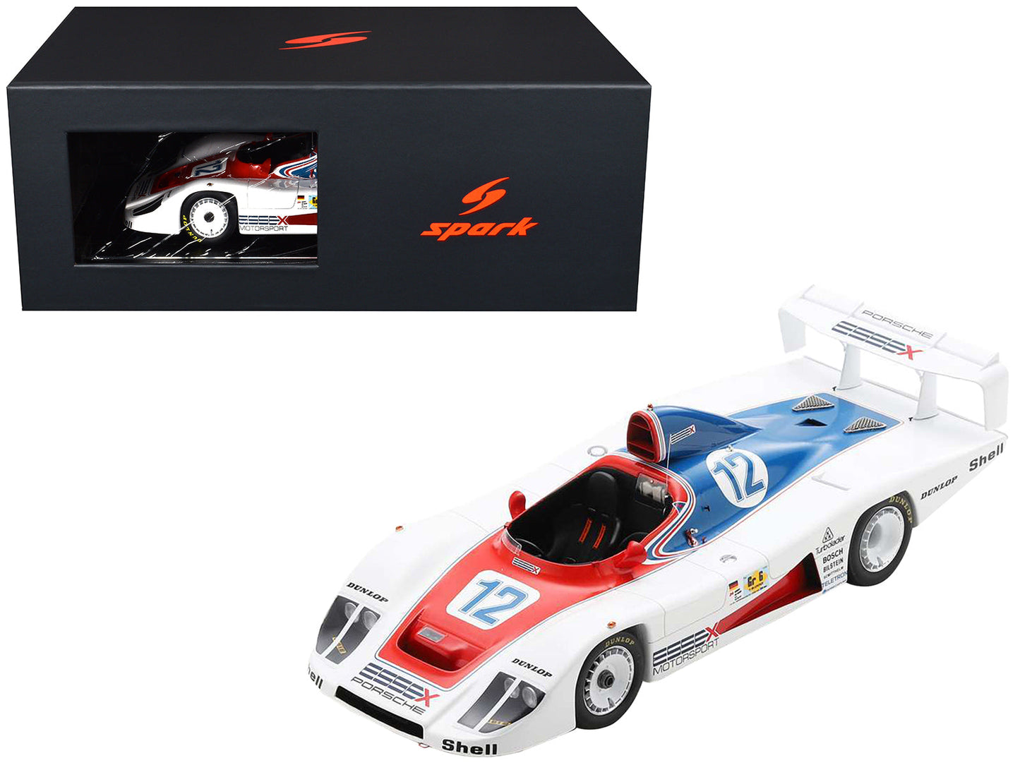Porsche 936 #12 Jacky Ickx - Brian Redman "Essex Motorsport Porsche" "24 Hours of Le Mans" (1979) with Acrylic Display Case 1/18 Model Car