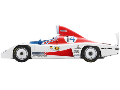 Porsche 936 #14 Bob Wollek - Hurley Haywood "Essex Motorsport Porsche" "24 Hours of Le Mans" (1979) with Acrylic Display Case 1/18 Model Car