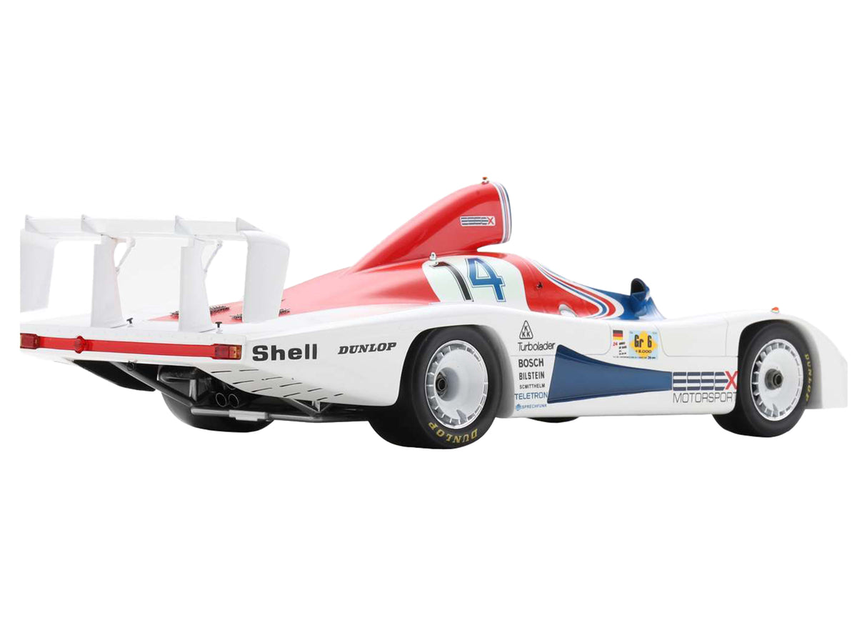 Porsche 936 #14 Bob Wollek - Hurley Haywood "Essex Motorsport Porsche" "24 Hours of Le Mans" (1979) with Acrylic Display Case 1/18 Model Car