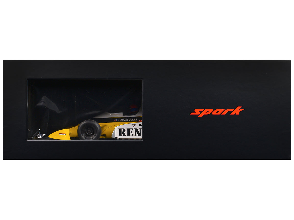 Renault RS11 #15 Jean-Pierre Jabouille "Equipe Renault Elf" Winner Formula One F1 "French GP" (1979) with Acrylic Display Case 1/18 Model Car
