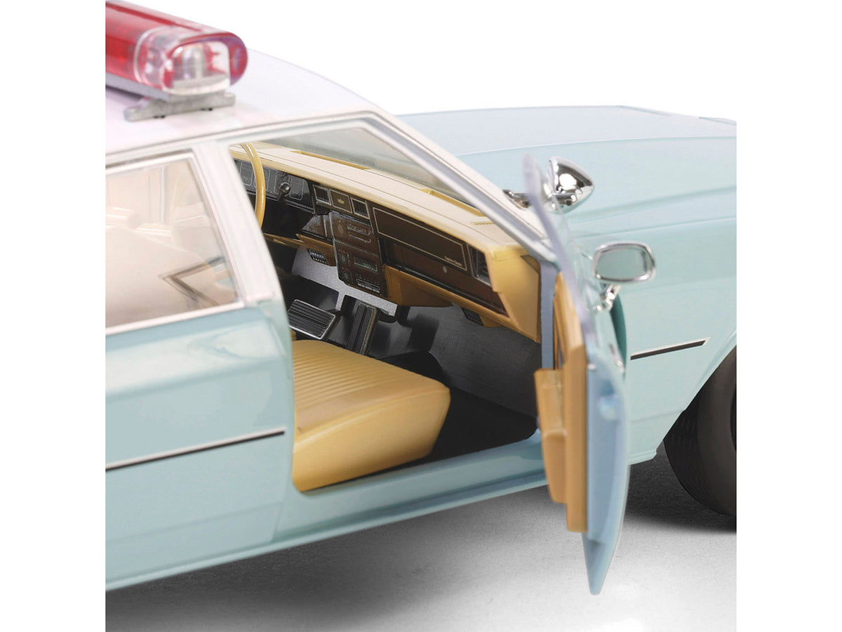 1987 Chevrolet Caprice 9C1 "US Border Patrol" Light Green with White Top "Artisan Collection" 1/18 Diecast Model Car