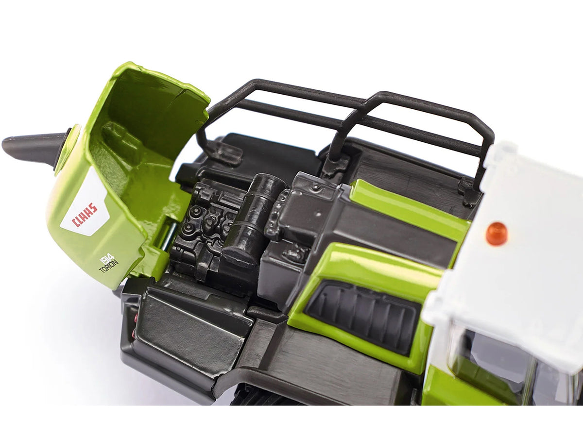 Claas Torion 1914 Wheel Loader Green and White 1/50 Diecast Model