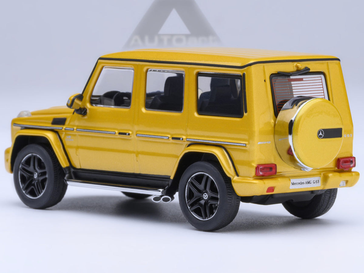 2017 Mercedes-Benz AMG G 63 Solar Beam Yellow 1/64 Model Car