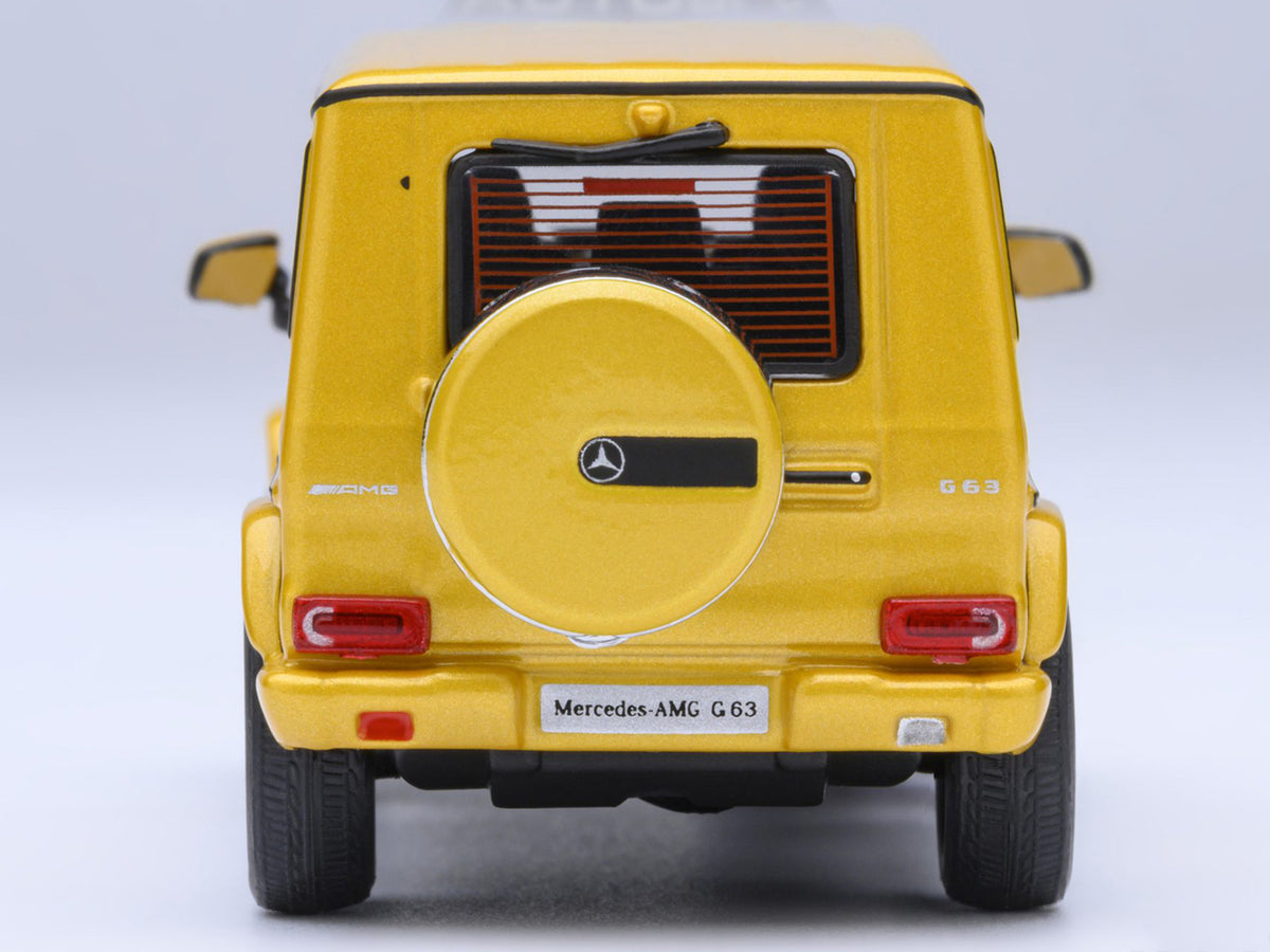 2017 Mercedes-Benz AMG G 63 Solar Beam Yellow 1/64 Model Car