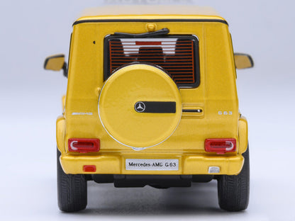 2017 Mercedes-Benz AMG G 63 Solar Beam Yellow 1/64 Model Car