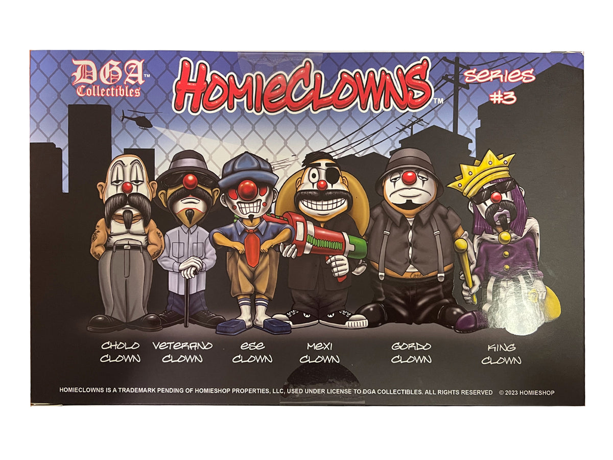 "HomieClowns" Series 3 2-Inch Figures Set of 6 Pieces