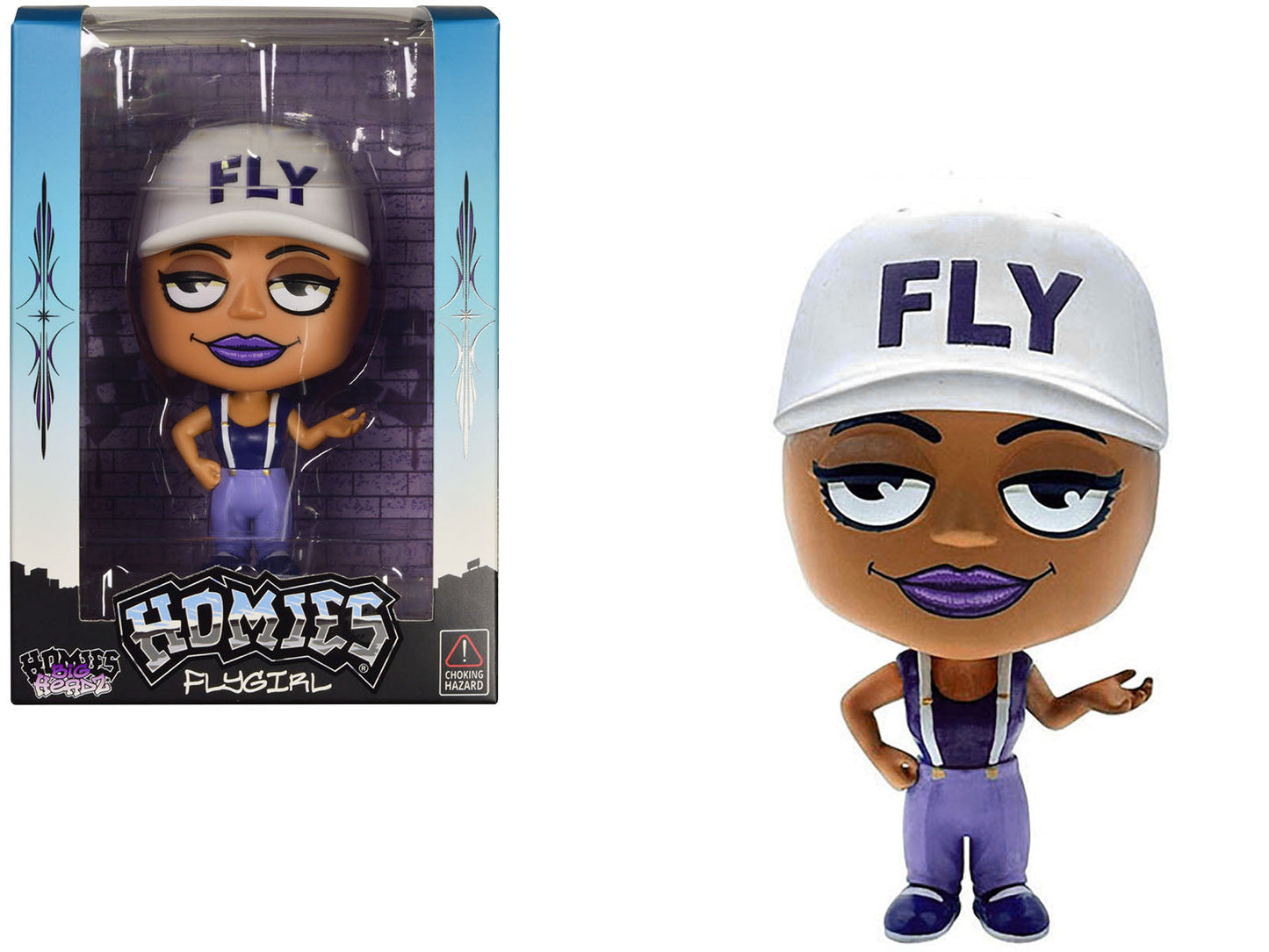 Flygirl 4.5" Figure "Homies Big Headz" Series 3 model