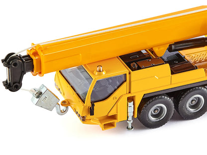 Mobile Crane Yellow 1/55 Diecast Model