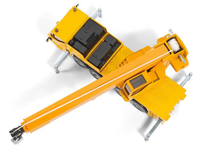 Mobile Crane Yellow 1/55 Diecast Model
