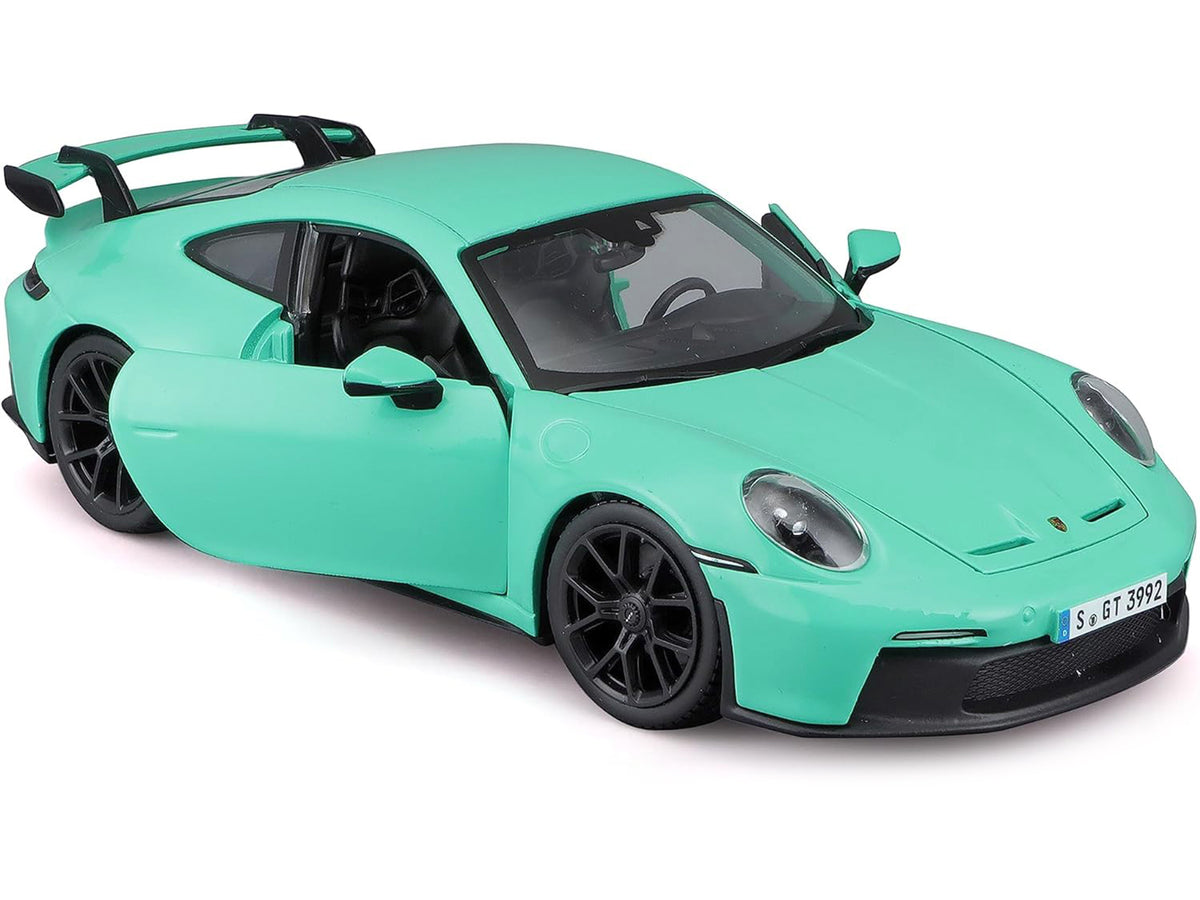Porsche 911 GT3 Light Green 1/24 Diecast Model Car