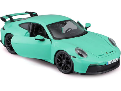 Porsche 911 GT3 Light Green 1/24 Diecast Model Car