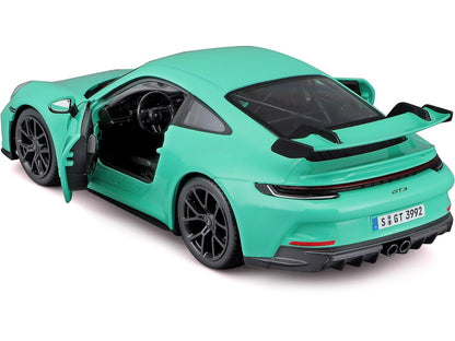 Porsche 911 GT3 Light Green 1/24 Diecast Model Car