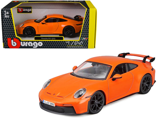 Porsche 911 GT3 Orange 1/24 Diecast Model Car