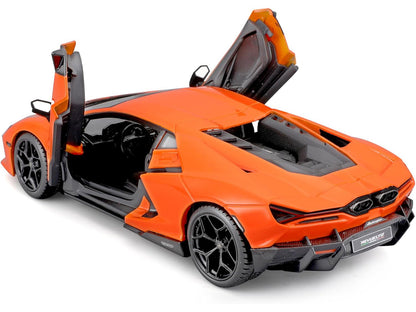 Lamborghini Revuelto Orange "Italian Design" Series 1/24 Diecast Model Car
