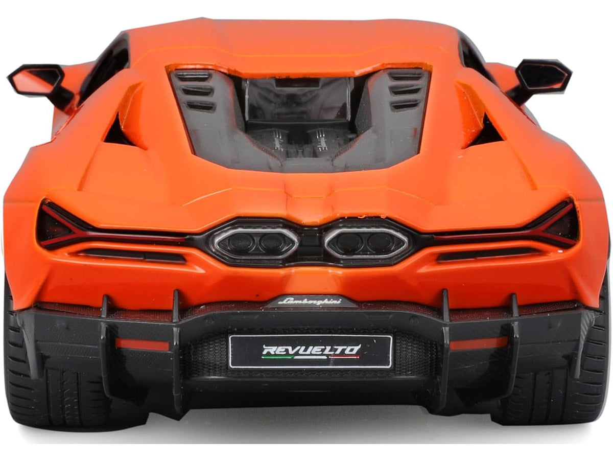 Lamborghini Revuelto Orange "Italian Design" Series 1/24 Diecast Model Car