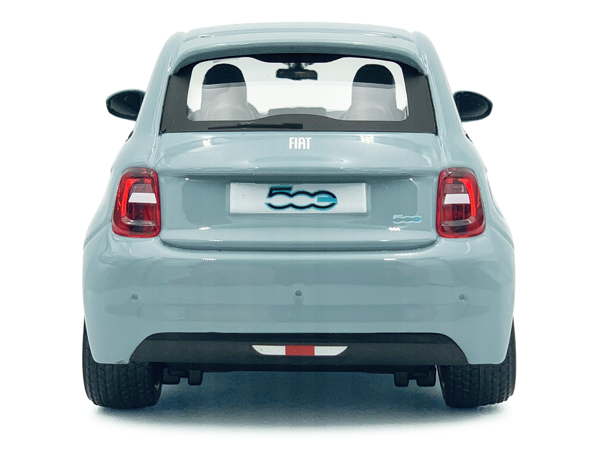 2023 Fiat 500e Light Blue 1/24 Diecast Model Car