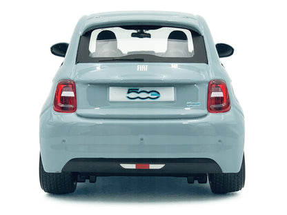 2023 Fiat 500e Light Blue 1/24 Diecast Model Car