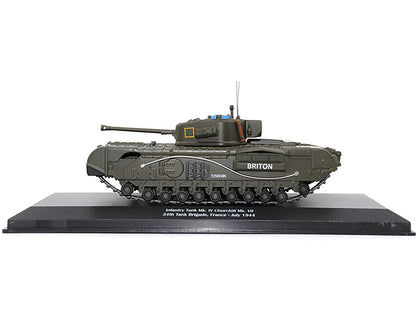 Infantry Tank Mk. IV Churchill Mk. VII "Briton" "UK 34th Tank Brigade France July 1944" 1/43 Diecast Model