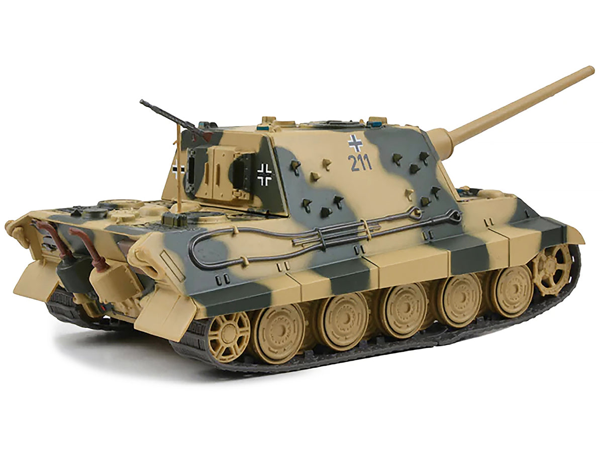 German Sd. Kfz. 186 Jagdpanzer VI Jagdtiger Heavy Tank Destroyer #211 with Henschel Turret "Schwere Panzerjager Abteilung 512 Germany 1945" 1/43 Diecast Model