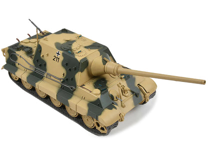 German Sd. Kfz. 186 Jagdpanzer VI Jagdtiger Heavy Tank Destroyer #211 with Henschel Turret "Schwere Panzerjager Abteilung 512 Germany 1945" 1/43 Diecast Model