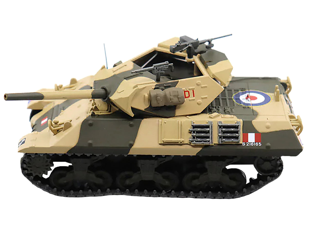 M10 Tank Destroyer D1 #77 "U.S.A. 72nd Anti-Tank Regiment 6th Armored Division Italy August 1944" 1/43 Diecast Model