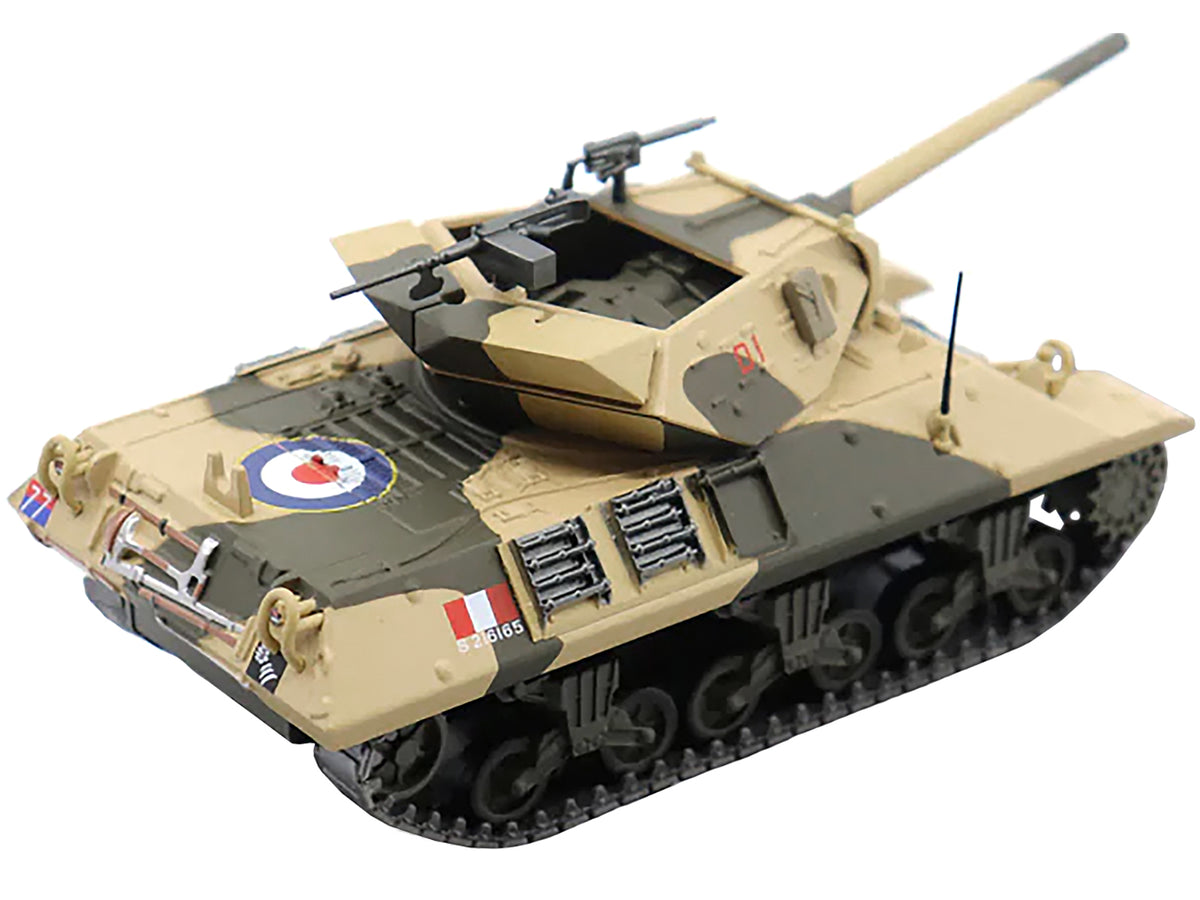 M10 Tank Destroyer D1 #77 "U.S.A. 72nd Anti-Tank Regiment 6th Armored Division Italy August 1944" 1/43 Diecast Model