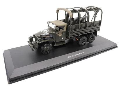 GMC CCKW353 Wrecker Tow Truck Olive Drab "United States Army" 1/43 Diecast Model