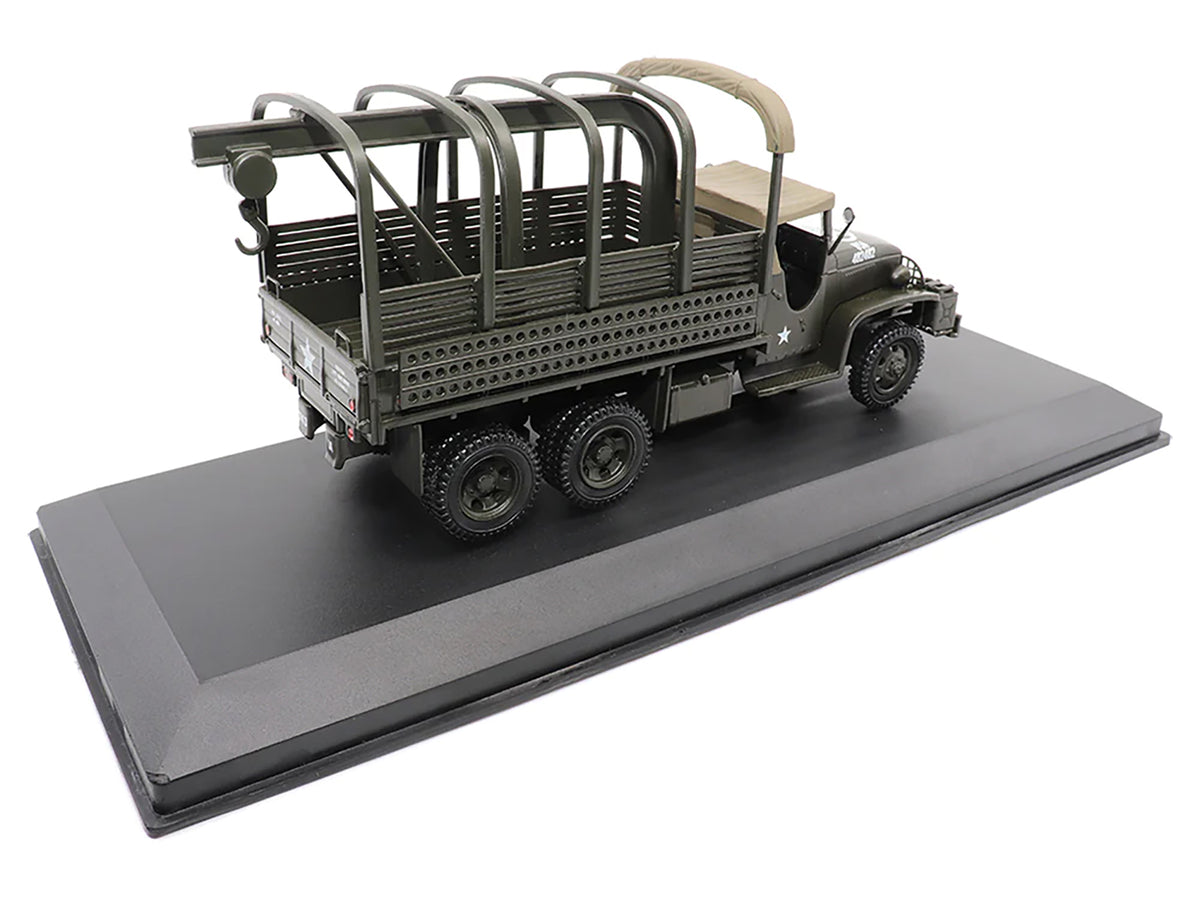 GMC CCKW353 Wrecker Tow Truck Olive Drab "United States Army" 1/43 Diecast Model