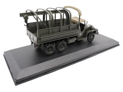 GMC CCKW353 Wrecker Tow Truck Olive Drab "United States Army" 1/43 Diecast Model