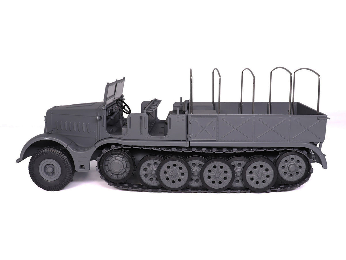 Sd.Kfz. 9 18-Ton FAMO AFV Gray "German Army" 1/43 Diecast Model