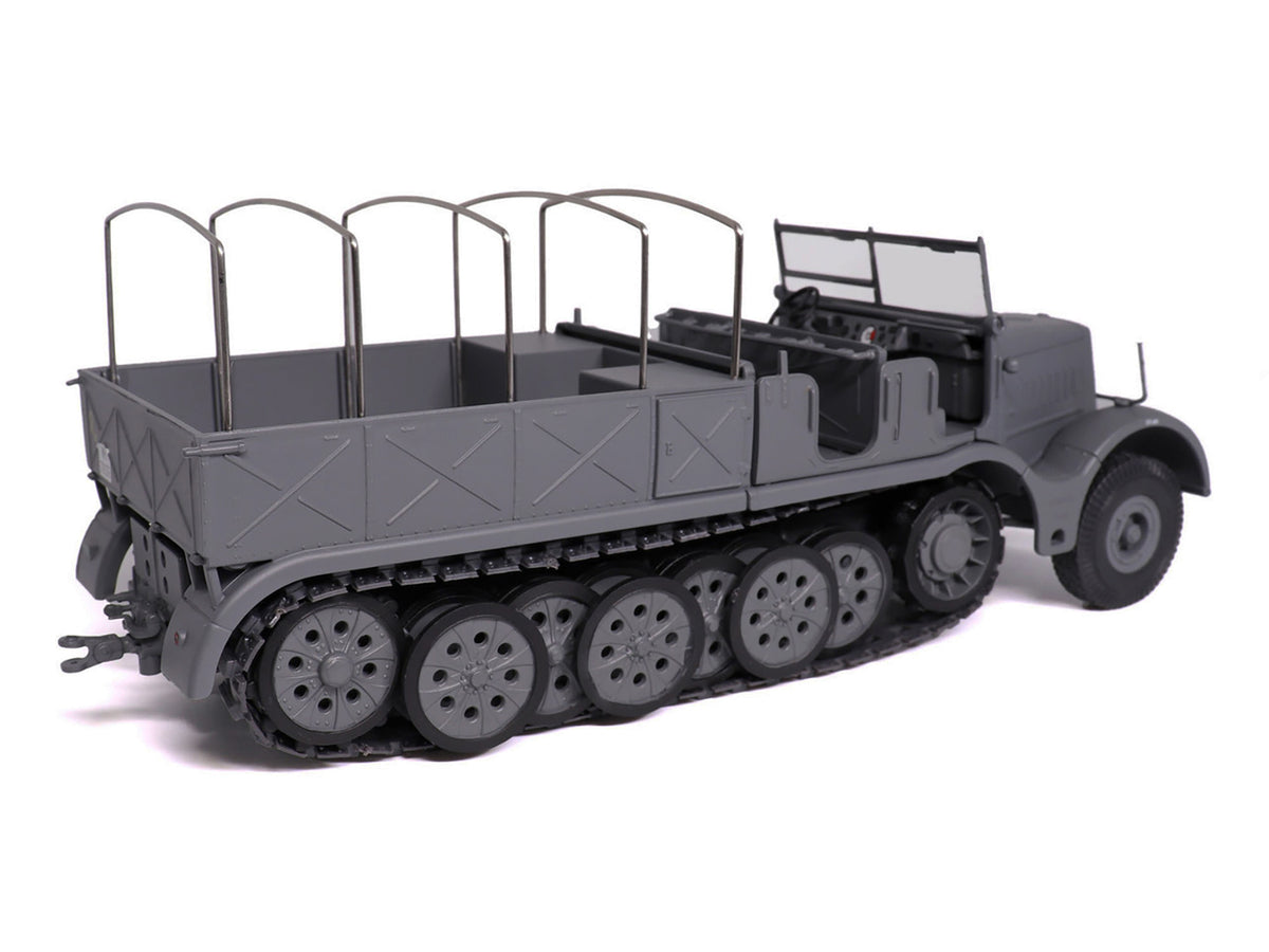 Sd.Kfz. 9 18-Ton FAMO AFV Gray "German Army" 1/43 Diecast Model