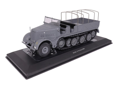 Sd.Kfz. 9 18-Ton FAMO AFV Gray "German Army" 1/43 Diecast Model