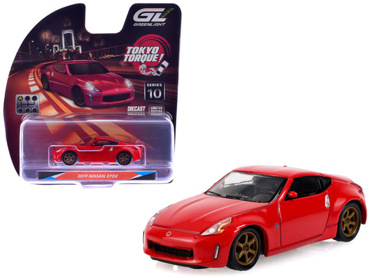 2019 Nissan 370Z Coupe Red "Tokyo Torque" Series 10 1/64 Diecast Model Car