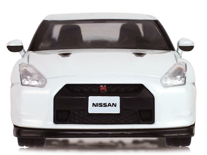 2007 Nissan GT-R (R35) Pearl White with Gold Wheels "Tokyo Torque" Series 10 1/64 Diecast Model Car
