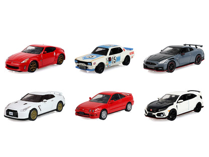 "Tokyo Torque" Series 10 Set of 6 pieces 1/64 Diecast Model Cars