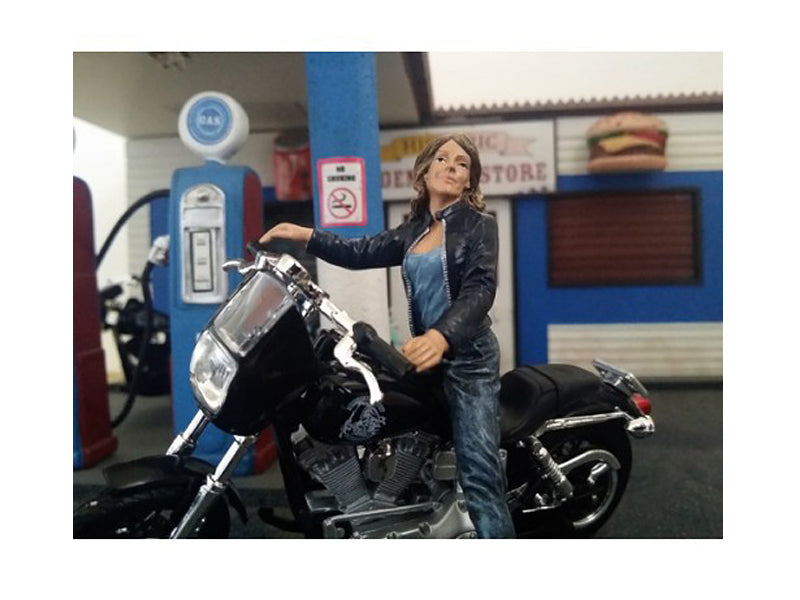 Biker Angel Figure for 1/18 Scale Models