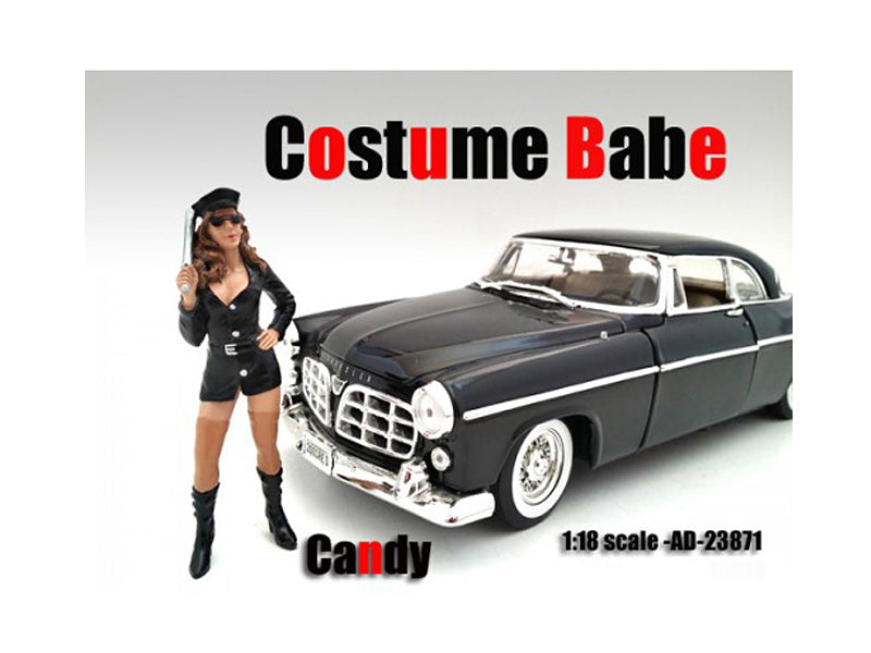 Costume Babe Candy Figure For 1:18 Scale Models
