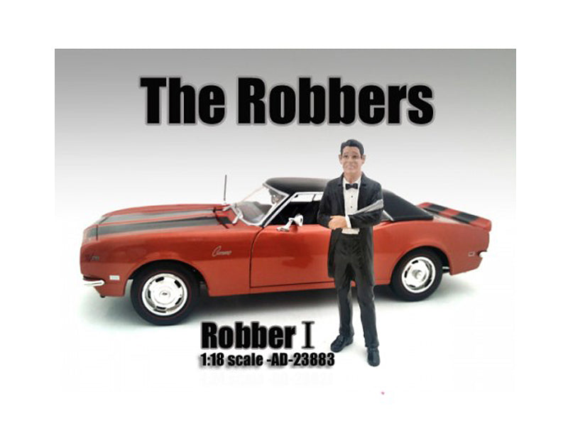 "The Robbers" Robber I Figure For 1:18 Scale Models