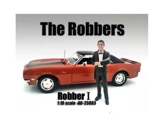 "The Robbers" Robber I Figure For 1:18 Scale Models