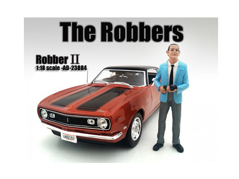 "The Robbers" Robber II Figure For 1:18 Scale Models