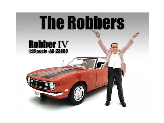 "The Robbers" Robber IV Figure For 1:18 Scale Models