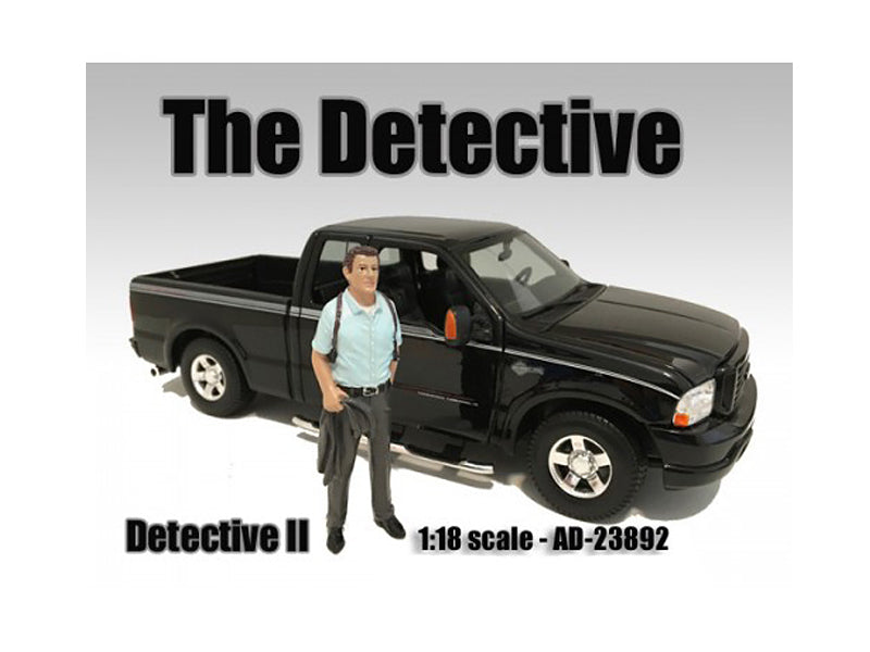 "The Detective #2" Figure For 1:18 Scale Models