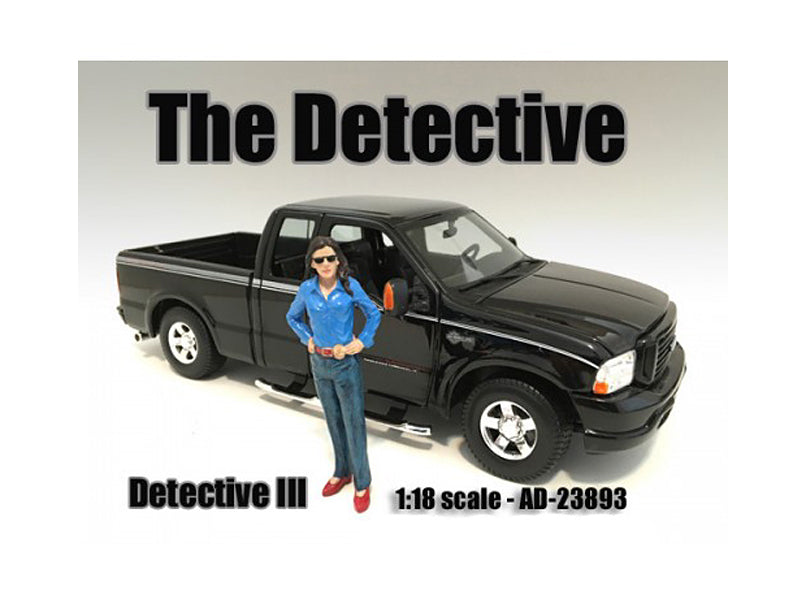 "The Detective #3" Figure For 1:18 Scale Models